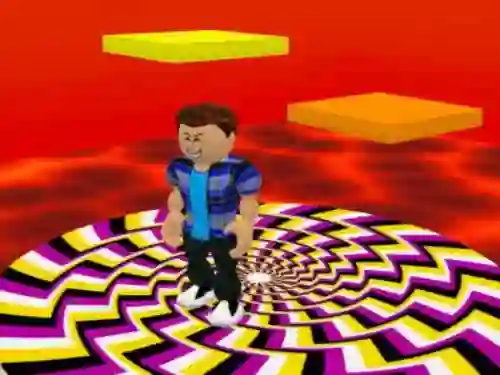 Jwèt Roblox: Parkour Lava sou entènèt