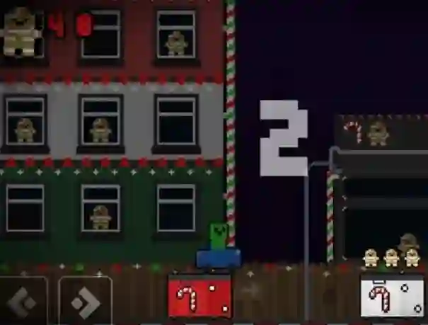 Jwèt Santa Car Cookie sou entènèt