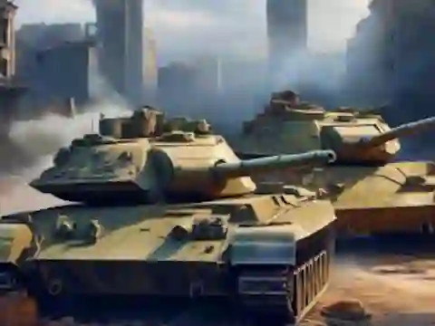 Jwèt Tanks Blitz sou entènèt