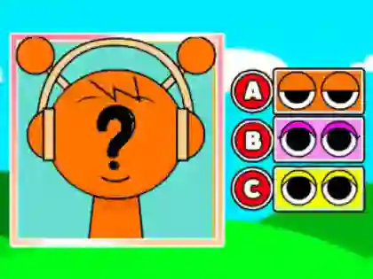 Jwèt Kids Quiz: Sprunki Fandom Quiz sou entènèt