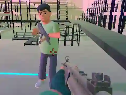 Jwèt Squid Game Escape sou entènèt