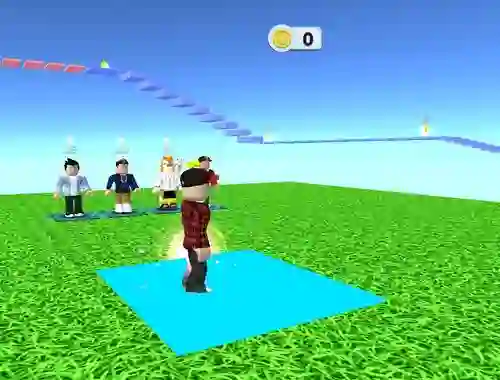 Jwèt Easy Obby Jump and Run Challenge Online sou entènèt
