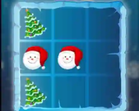 Jwèt Christmas Tic Tac Toe sou entènèt