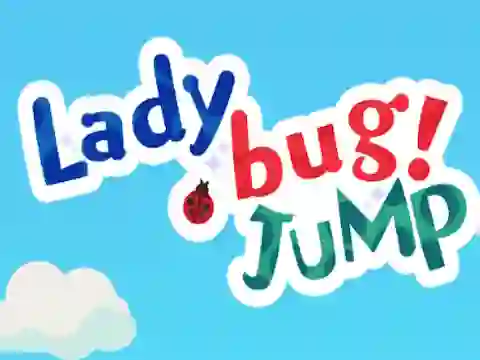 Jwèt Lady Bug! Jump sou entènèt