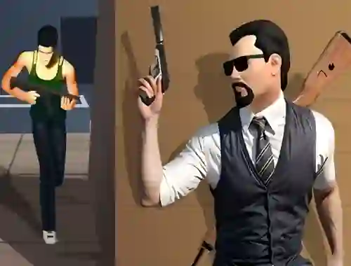 Jwèt Agent Hunt Hitman Shooter sou entènèt