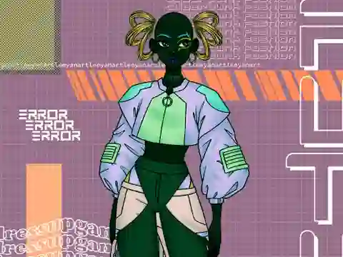 Jwèt Pastel Cyberpunk sou entènèt