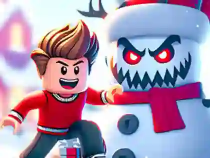 Jwèt Jigsaw Puzzle: Roblox Snowball Battle sou entènèt