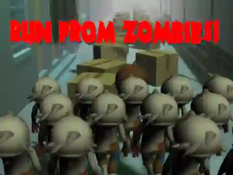 Jwèt Run from Zombies! sou entènèt