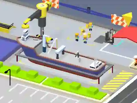 Jwèt Shipbuilding tycoon sou entènèt