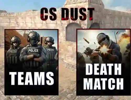 Jwèt CS Dust sou entènèt