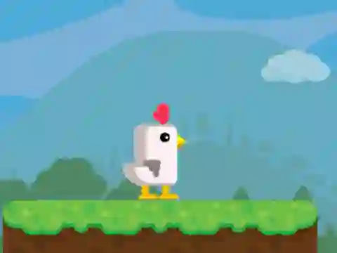 Jwèt Chicken Scream Race sou entènèt