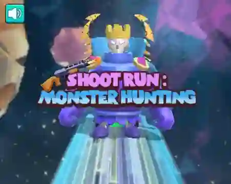 Jwèt Shoot Run Monster Hunting sou entènèt