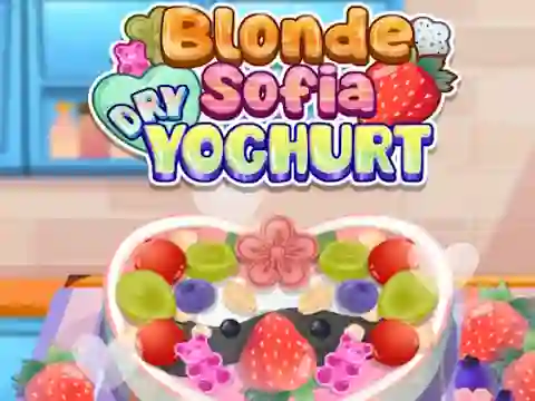 Jwèt Blonde Sofia: Dry Yoghurt sou entènèt