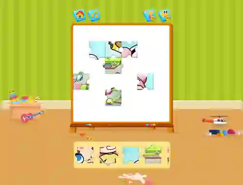 Jwèt Avatar World Jigsaw sou entènèt