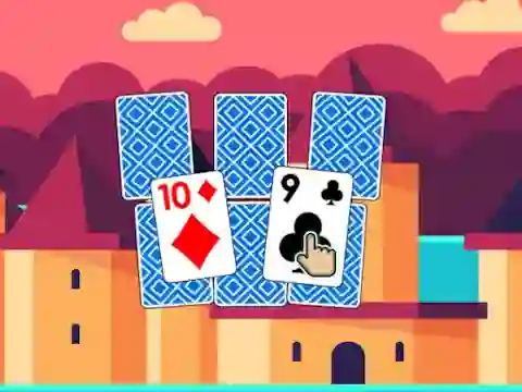 Jwèt One Hundred Castles Solitaire sou entènèt