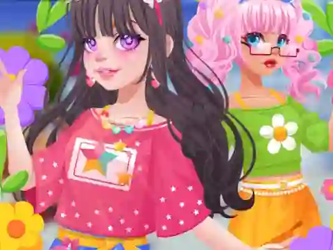 Jwèt Teen Pretty Look sou entènèt
