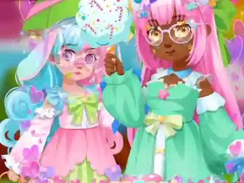Jwèt Kiddo Cute Dress sou entènèt