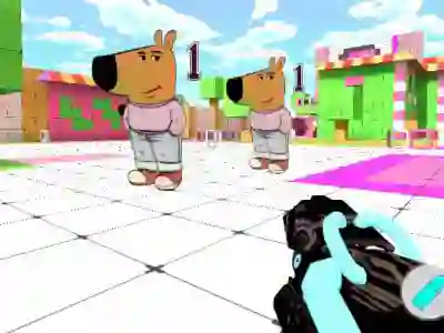Jwèt Sandbox Playground 3D sou entènèt