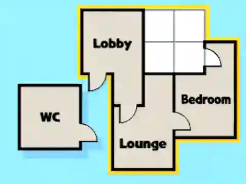 Jwèt Room Sort - Floor Plan sou entènèt