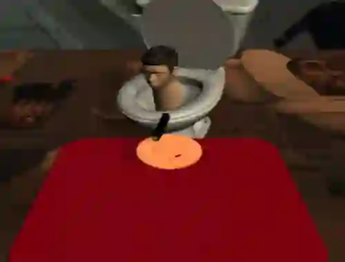 Jwèt Skibidi Toilet Squid Game Honeycomb sou entènèt