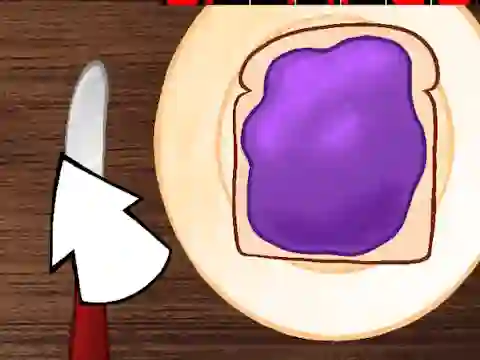 Jwèt Eat Peanut Butter and Jelly sou entènèt