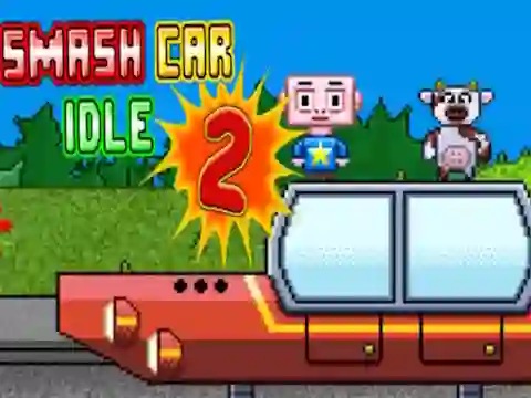 Jwèt Smash Car Idle 2 sou entènèt
