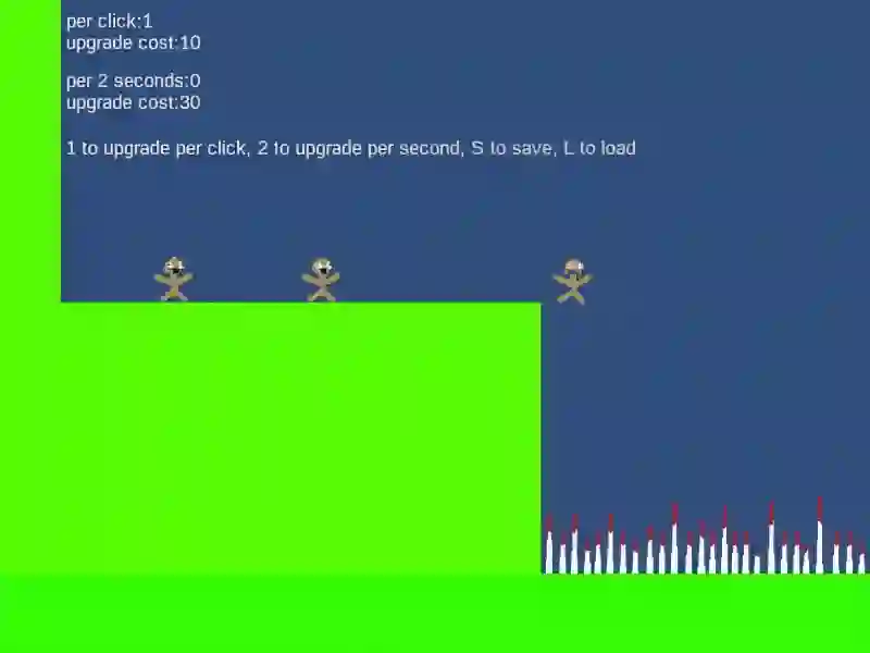 Jwèt Push People Off a Cliff Clicker sou entènèt