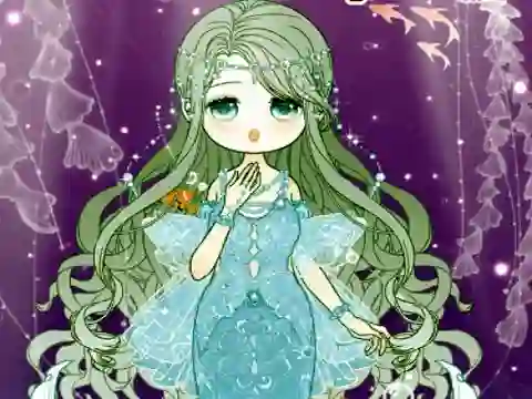 Jwèt Candy Doll Dress Up sou entènèt