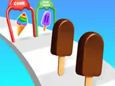 Jwèt Ice Cream Stack Runner sou entènèt