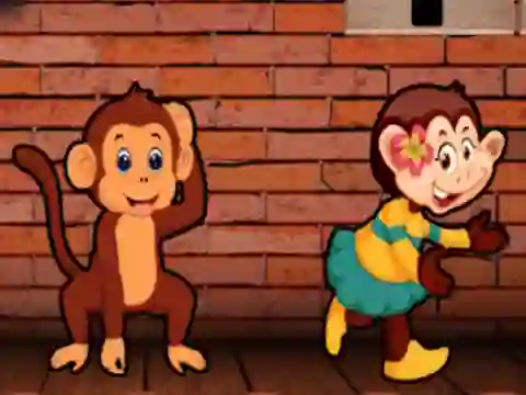 Jwèt Playful Monkey Escape sou entènèt
