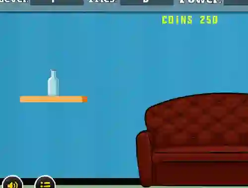 Jwèt Bottle Flip Now sou entènèt