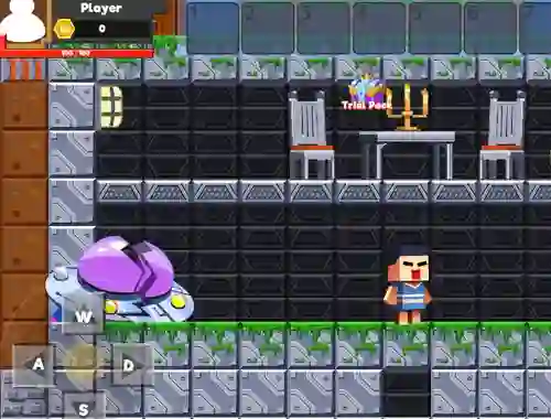 Jwèt Minecraft Blockman Go sou entènèt