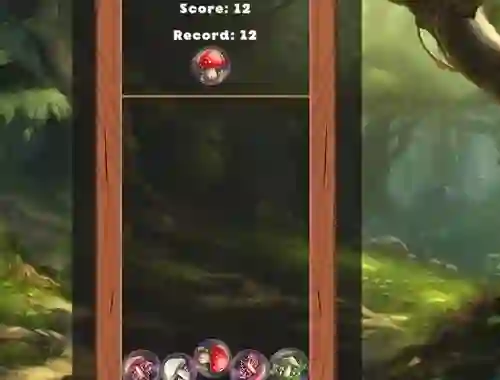 Jwèt Merge Mushrooms 2048! sou entènèt