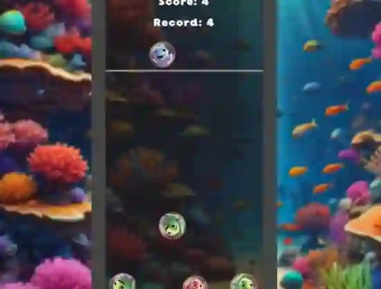 Jwèt Merge Fish In 2048! sou entènèt