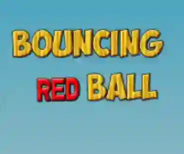 Jwèt Bouncing Red Ball sou entènèt