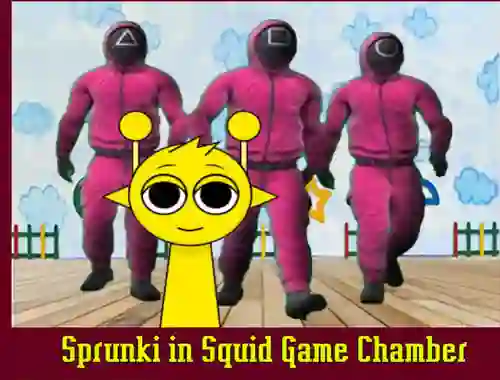 Jwèt Sprunki In Squid Game Chamber sou entènèt