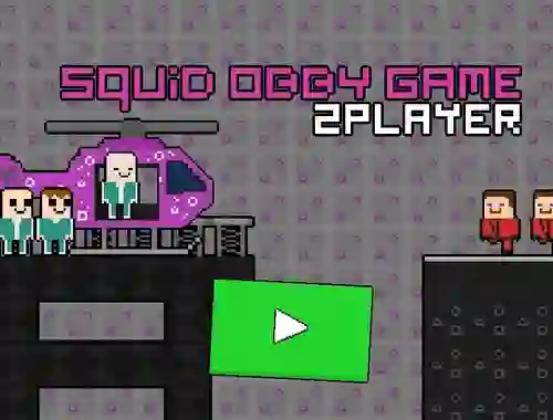 Jwèt Squid Obby Game 2player sou entènèt