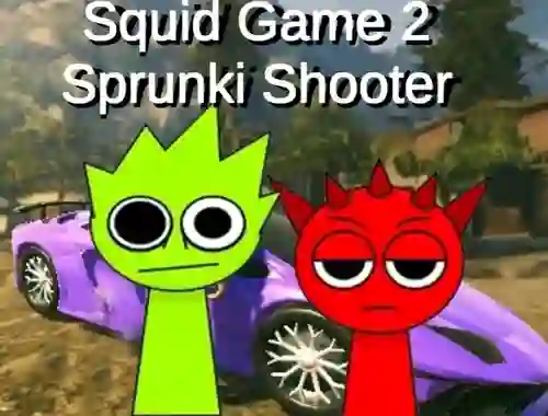 Jwèt Squid Game 2 Sprunki Shooter sou entènèt