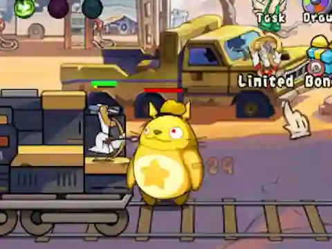 Jwèt Hero Goose Defense sou entènèt