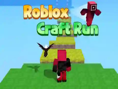Jwèt Roblox Craft Run sou entènèt