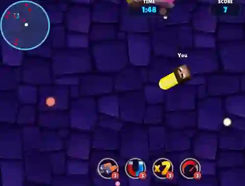 Jwèt Minecraft Squid Game Worm.io sou entènèt