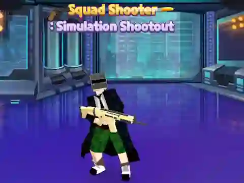 Jwèt Squad Shooter: Simulation Shootout sou entènèt
