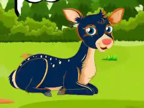 Jwèt Save Poisoned Affect Deer sou entènèt