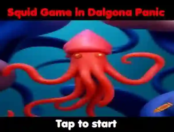 Jwèt Squid Game In Dalgona Panic sou entènèt