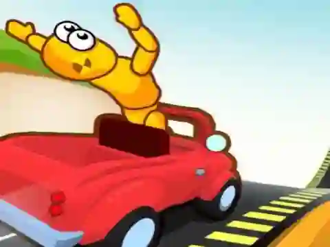 Jwèt Downhill Car Ride: Crash Test sou entènèt