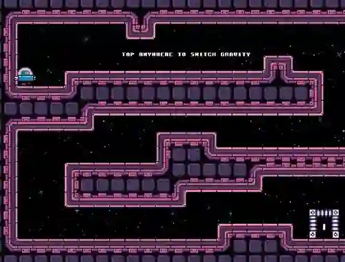 Jwèt Gravity Escape sou entènèt