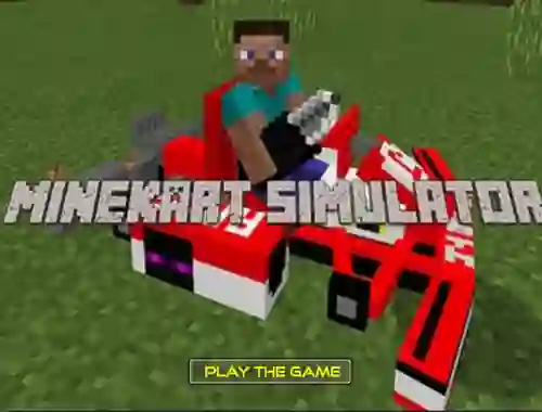 Jwèt Minekart Simulator sou entènèt