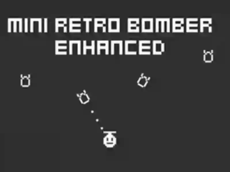 Jwèt Mini Retro Bomber Enhanced sou entènèt