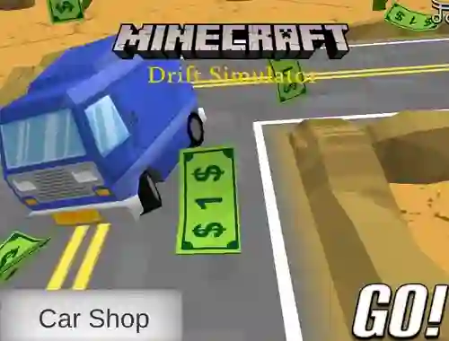Jwèt Minecraft Drift Simulator sou entènèt