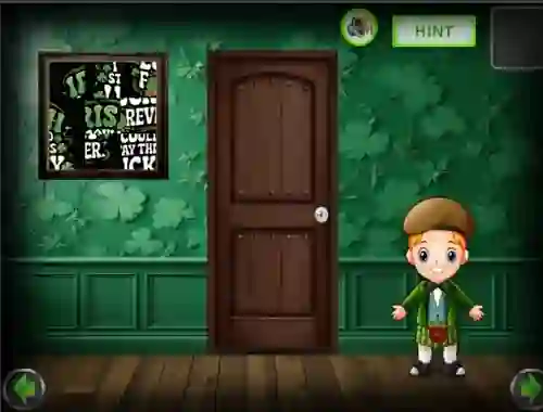 Jwèt Amgel St Patrick's Day Escape 4 sou entènèt